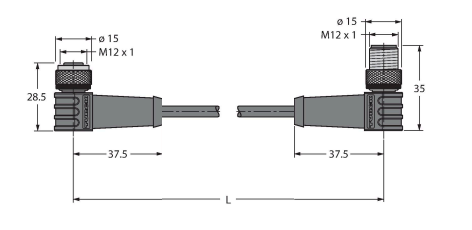 Turck HT-WWAK4 Кабели