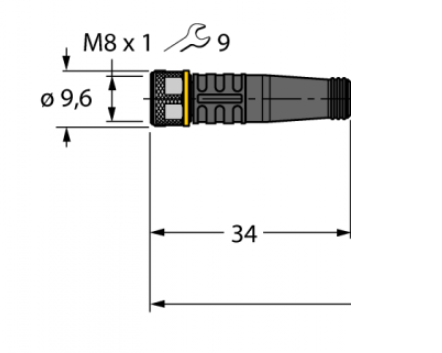 Turck PKGH 3M Кабели