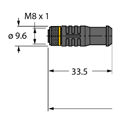 Кабель привода и датчика TURCK PKGS 4M Кабели