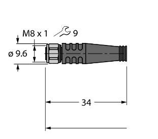 Turck PKGV 4M Защита кабеля