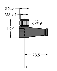 Turck PKWV 3M Защита кабеля