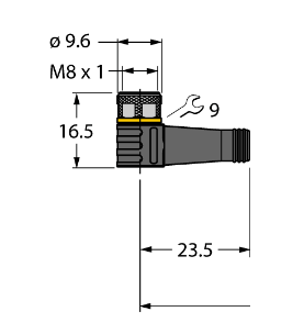 Кабель привода и датчика TURCK PSG 3F Защита кабеля