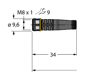 Кабель привода и датчика TURCK PSG 3S Кабели