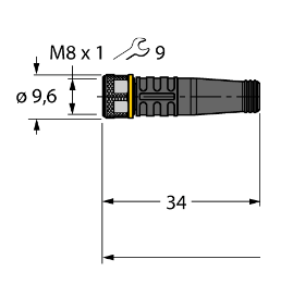 Turck PSG 4M Защита кабеля