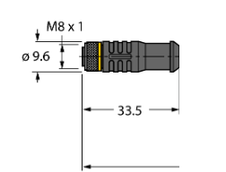 Кабель привода и датчика TURCK PSGCV 3M Кабели