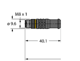 Кабель привода и датчика TURCK PSGS 4M Защита кабеля