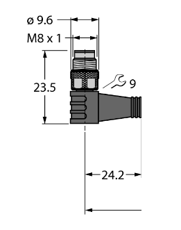 Кабель привода и датчика TURCK PSW 4M Кабели