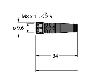 Кабель привода и датчика TURCK PSW 6 Защита кабеля