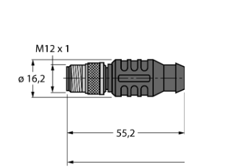 Кабель Ethernet TURCK RJ45 RJ45 Защита кабеля