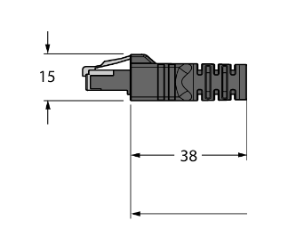 Turck RJ45S FKSDD Защита кабеля