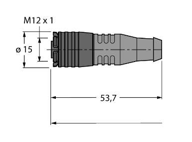 Кабель привода и датчика TURCK RKC 4Q Защита кабеля