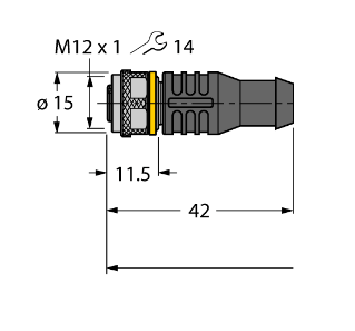 Кабель привода и датчика TURCK RKC 4.4T Кабели