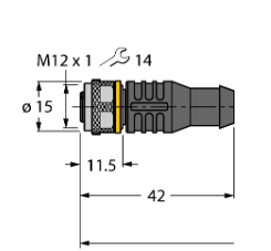 Turck RKC 12.120T Защита кабеля