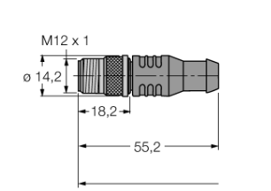 Turck RKC 572 Защита кабеля