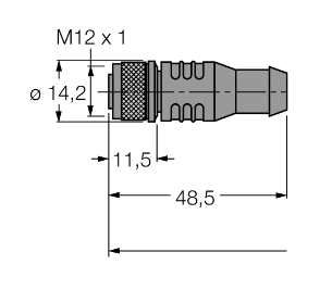 Кабель привода и датчика TURCK RKC CBC5 Кабели