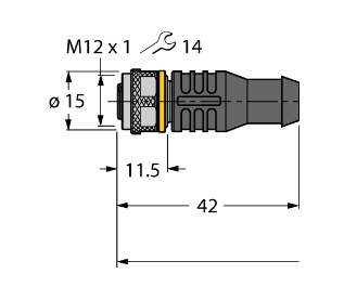 Кабель привода и датчика TURCK RKCK 4.4T Кабели