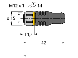 Кабель привода и датчика TURCK RKCV 4.4T Кабели