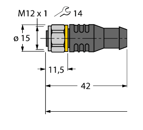 Кабель привода и датчика TURCK RKCV 4.5T Кабели