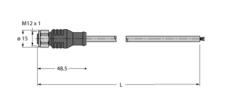 Turck RSCV-FBY49OG Защита кабеля