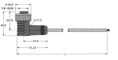 Turck WKV-FBY49BU Кабели