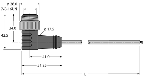 Turck WSV-FBY49YE Кабели