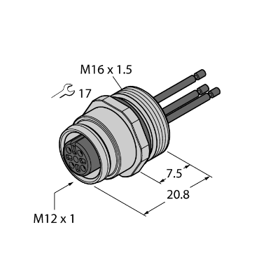 Turck EC-FK12 Опоры и конструкции