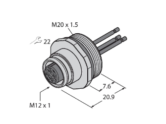 Turck EC-FKD3 Разъемы и соединения