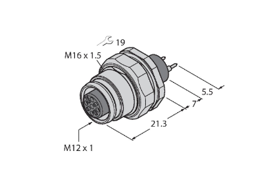 Turck EC-FKFD3 Опоры и конструкции