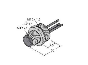 Turck EC-FSE4.5 Опоры и конструкции