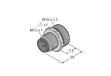 Turck EC-FSE12 Опоры и конструкции