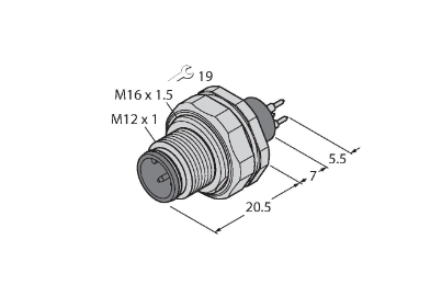 Turck EC-FSFDE8 Опоры и конструкции