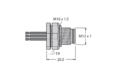 Turck EC-FSFDW4.5 Кабеленесущие системы