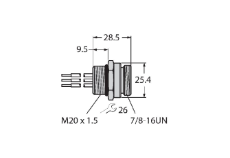 Turck RSFV 48 Опоры и конструкции