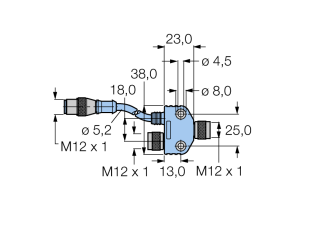 Turck SH-DT04-2P Датчики освещенности, фотореле