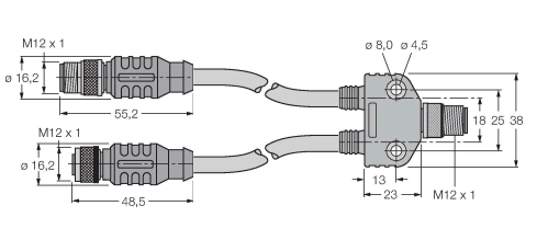 Turck VB2-FSFD Датчики освещенности, фотореле