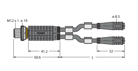 Turck VBRS 4-2PKG Датчики освещенности, фотореле