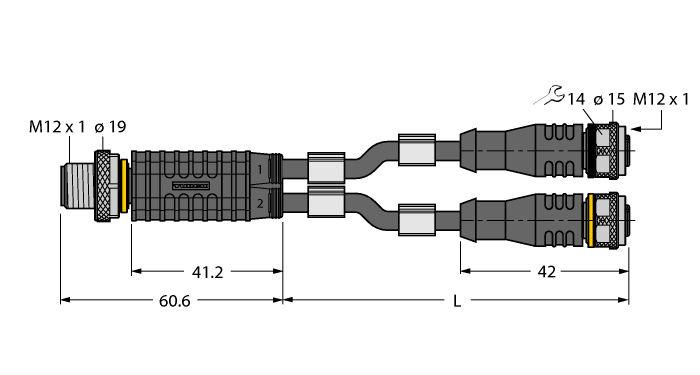 Turck VBRS 4.4-2RKE Датчики освещенности, фотореле