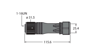 Turck B 7181-0 Разъемы и соединения