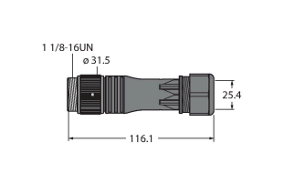 Turck B 7191-0 Разъемы и соединения