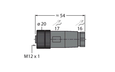 Turck B 8141-0 Разъемы и соединения