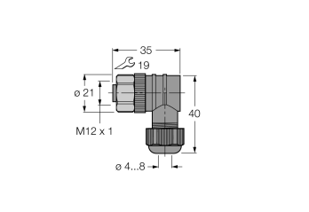 Turck BKV 4240-0 Разъемы и соединения