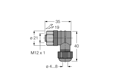 Turck BKV 8240-0 Разъемы и соединения