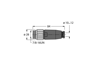 Turck BSV 4140-0 Разъемы и соединения