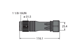 Turck BSV 7191-0 Разъемы и соединения