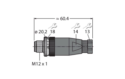 Turck BSWS 8141-0 Разъемы и соединения