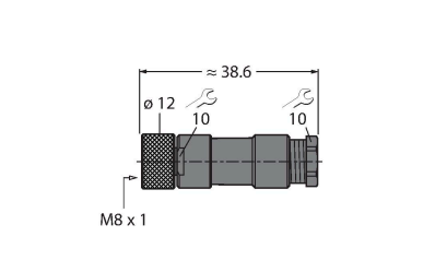 Turck BV 4157-0 Разъемы и соединения