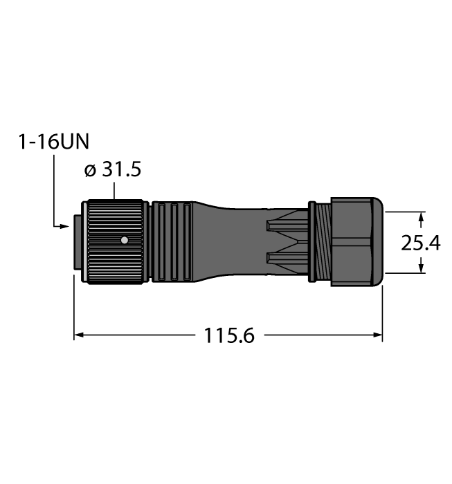 Turck BV 7181-0 Разъемы и соединения