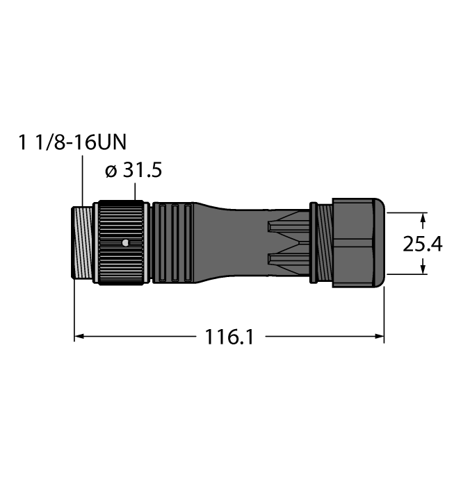 Turck BV 7191-0 Разъемы и соединения