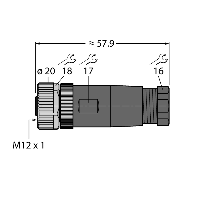 Turck BV 8181-0 Разъемы и соединения