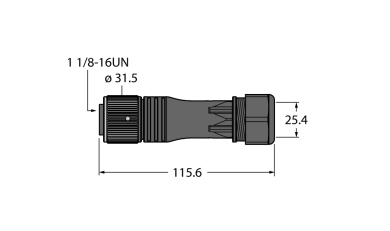 Turck BV 71121-0 Разъемы и соединения